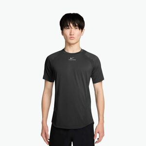 Férfi edzőpóló Nike Pro Training Dri-Fit black/black/white (Pro Training Dri-Fit IF2214) kép