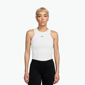 Női trikó Nike One Fitted Dri-Fit Cropped Tank Thunder White/Black (One Fitted Dri-Fit Cropped Tank FN2806) kép