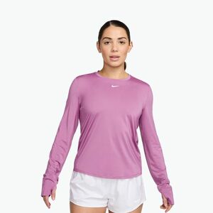 Longsleeve edzőfelső Nike One Classic Dri-Fit light magenta/white (One Classic Dri-Fit FN2801) kép