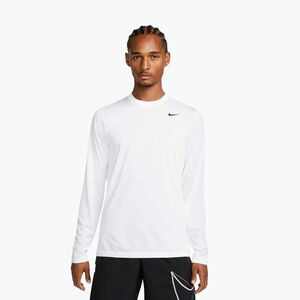 Férfi hosszú ujjú edzőfelső Nike Dri-FIT Legend white/black (Dri-FIT Legend DX0993-100) kép