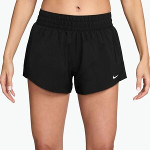 Női rövidnadrág Nike One Dri-Fit 3" black/white (One Dri-Fit 3" DX6010-011) kép