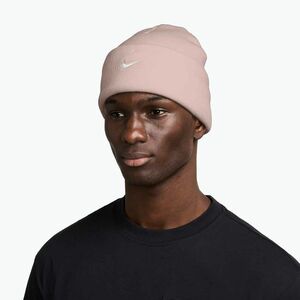 Téli sapka Nike Peak Swoosh Beanie slit red/white (Peak Swoosh Beanie HF0187-667) kép
