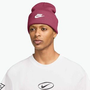 Téli sapka Nike Peak Futura Beanie sweet beet/white (Peak Futura Beanie HF0186-634) kép