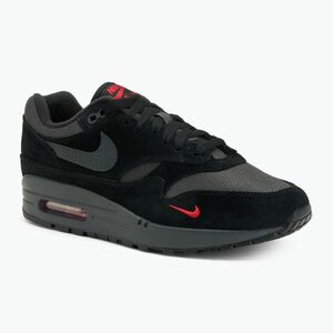Férfi Nike Air Max 1 cipő black/university red/anthracite (Air Max 1 FV6910-001) kép