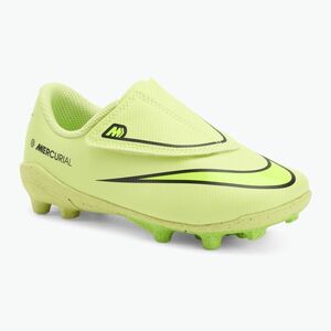 Gyerek focicipők Nike Mercurial Vapor 16 Club FG/MG limelight/hyper crimson/volt (Mercurial Vapor 16 Club FG/MG FQ8290-300) kép