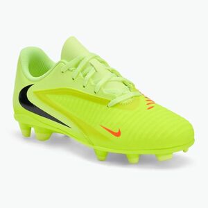 Gyerek focicipők Nike Phantom 6 Low Club MG Hyper Crimson/Limelight/Black (Phantom 6 Low Club MG HM9202-800) kép