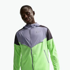 Férfi futódzseki Nike Impossibly Light Windrunner iron purple/black/lime blast (Impossibly Light Windrunner HV6521-506) kép