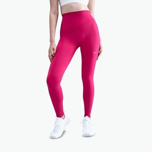 Női leggings Nike One Seamless Front Rush Pink/White (One Seamless Front IM3714) kép