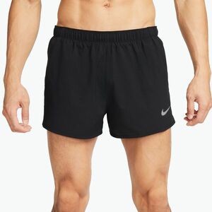 Férfi futó rövidnadrág Nike Fast Dri-Fit Brief Lined 3" black/black (Fast Dri-Fit Brief Lined 3" FN3355) kép