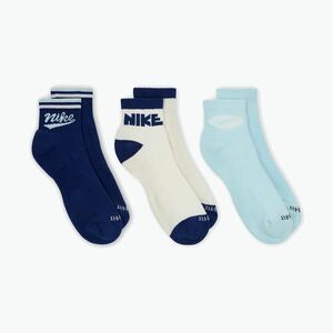 Férfi zoknik Nike Everyday Plus Ankle 3 pár multi-color/902 (Everyday Plus Ankle HJ9340-902) kép