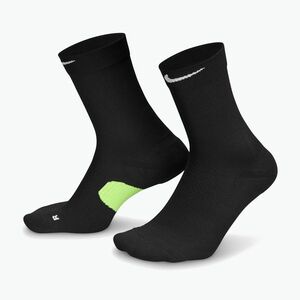 Zoknik Nike Running Midweight Crew black/smoke grey/white (Running Midweight Crew HV6924-010) kép