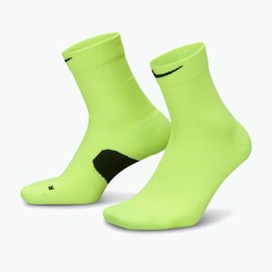 Zoknik Nike Running Midweight Micro Crew Volt/Black/Black (Running Midweight Micro Crew HV6935-702) kép