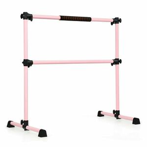 Hordozható dupla balettrúd rózsaszín kép