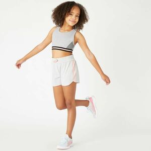 Domyos Gyerek sportmelltartó, pamut, szürke kép