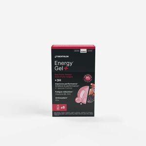 Decathlon Energiazselé, piros gyümölcsös - 6 db Energy Gel+ kép