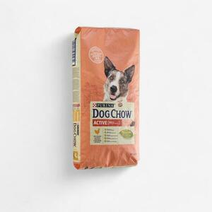 Dog Chow Kutyatáp Active Dogchow, Felnőtt Kutyák Számára, Csirkehússal, 14 KG kép