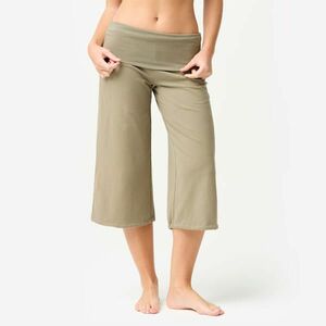 Kimjaly Női 3/4-es jóganadrág, magasított derekú kép