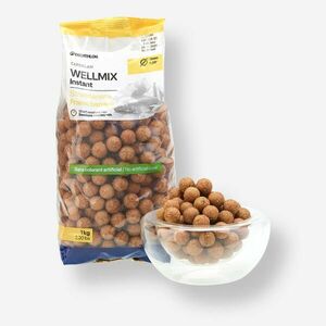 Caperlan Bojli pontyozáshoz, eper-banán ízű, 15 mm, 1 kg - Wellmix Instant kép