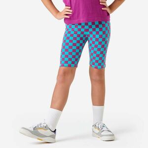 Decathlon Lány combnadrág, pamut, multisport kép