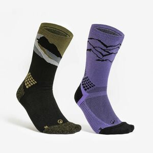 Quechua Felnőtt túrazokni, magas szárú, 2 pár - Hike 500 kép