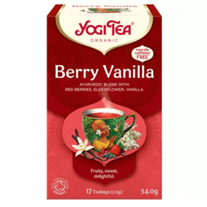 Bogyós gyümölcsös bio tea vaníliával - Yogi Tea kép