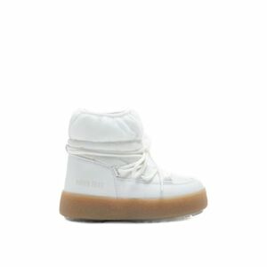 Lányok téli bokacsizma MOON BOOT JTRACK LOW NYLON WP, 002 white kép