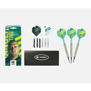 DARTS SZETT TARGET SOFT, ROB CROSS, 18G BRASS kép