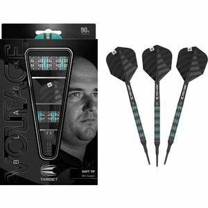 Dart szett soft TARGET Rob Cross Black Edition, 18g 90% kép