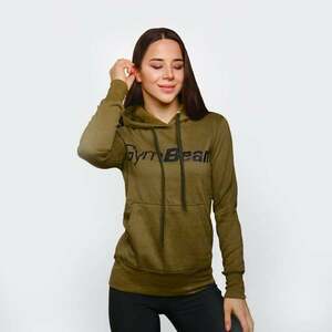 GymBeam Women‘s Hoodie Athlete Military Green kép
