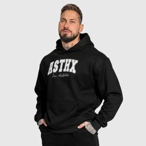 Oversized pulcsi Iron Aesthetics ASTHX, fekete kép