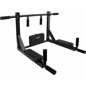 Funfit 2in1 Húzódzkodó rúd háttámlával 97x72x52cm - Fekete kép