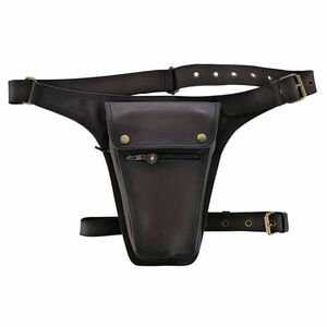 Combtáska W-TEC Perkenez, 3 külső cipzáras zseb, állítható hosszúságú pánt, dombornyomott W-TEC logó kép