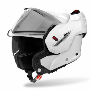 Felnyitható bukósisak AIROH MATHISS 2 Color P/J fehér fényes, Pinlock fólia, nagy állnyitó gomb, plexiüveg karcolásgátló bevonattal kép