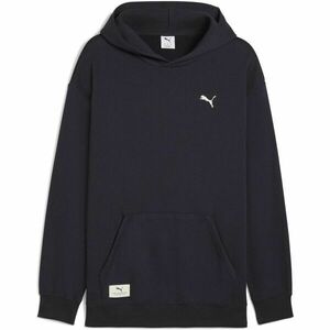 Puma CLASS RELAXED HOODIE FL Férfi pulóver, sötétkék, méret kép