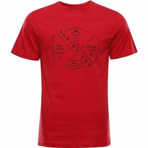 ALPINE PRO NESAD Férfi póló, piros, méret kép
