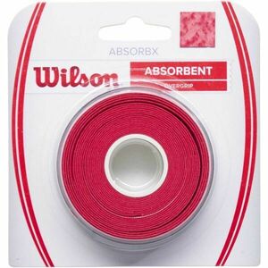 Wilson ABSORBX OVERGRIP 3 PACK Grip szalag, piros, méret kép