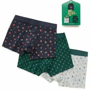 CELIO XMIBOGIFT Férfi boxer díszdobozban, sötétzöld, méret kép