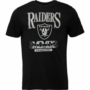 New Era LAS VEGAS RAIDERS NFL CHAMPIONS Férfi póló, fekete, méret kép