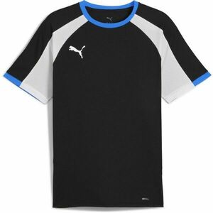 Puma INDIVIDUALLIGA JERSEY Férfi sportpóló, fekete, méret kép