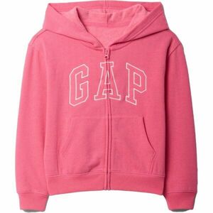 GAP V-FRCH LOGO Logós lány pulóver, rózsaszín, méret kép