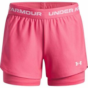 Under Armour TECH PLAY UP 2N1 SHORT Lány rövidnadrág, rózsaszín, méret XL kép