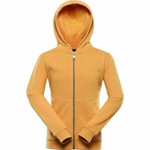 ALPINE PRO LARESO Gyerek pulóver, sárga, méret 104-110 kép