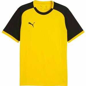 Puma TEAMLIGA 26 MATCHDAY JERSEY JR Fiú sportpóló, sárga, méret kép