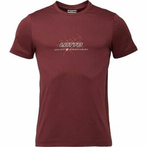 Lotto AHARON Férfi póló, bordó, méret kép