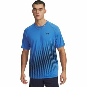 Under Armour TECH FADE Férfi póló, kék, méret M kép
