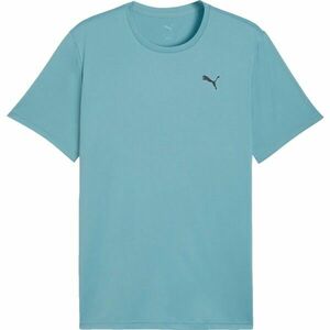 Puma M TAD ESSENTIALS SOLID CAT TEE Férfi póló, világoskék, méret kép