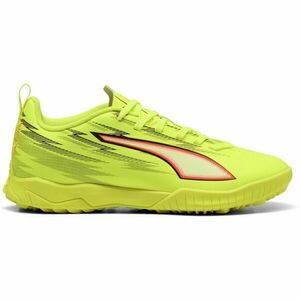 Puma ULTRA 6 PLAY TT JR Gyerek turf futballcipő, világoszöld, méret 29 kép