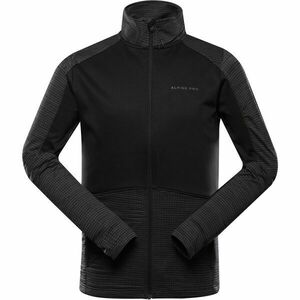 ALPINE PRO ONED Férfi pulóver, fekete, méret kép