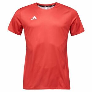 adidas CU RUN TEE SB M Férfi futópóló, piros, méret XXL kép