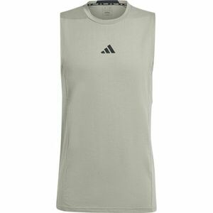 adidas DESIGNED FOR TRAINING WORKOUT Férfi ujjatlan felső, szürke, méret XXL kép